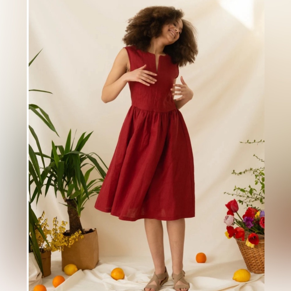 NauraStudio Linen Dress